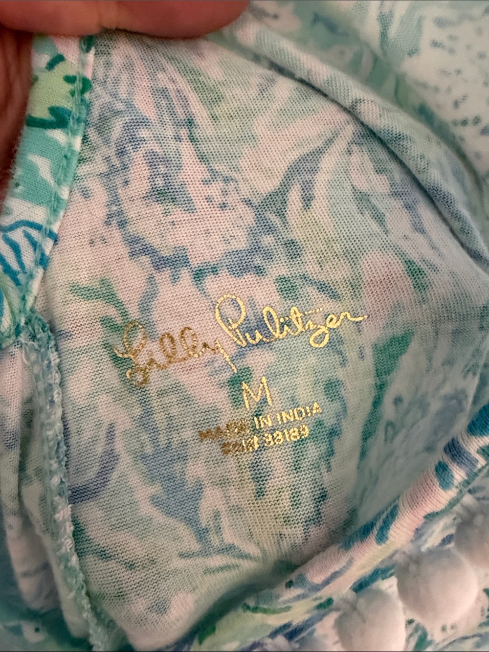 Lilly Pulitzer Cotton Deep V Neck Sundress - Size Medium - Picture 3 of 3